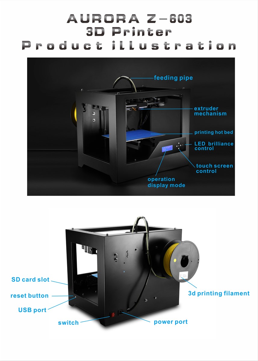 2016Highperformancethreedimensionalprinter3Dprintingmachine