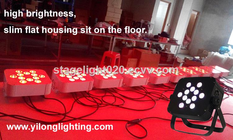 1210W Flat LED Paramerican dj lightled stage lightingled factory lightdmx led par can