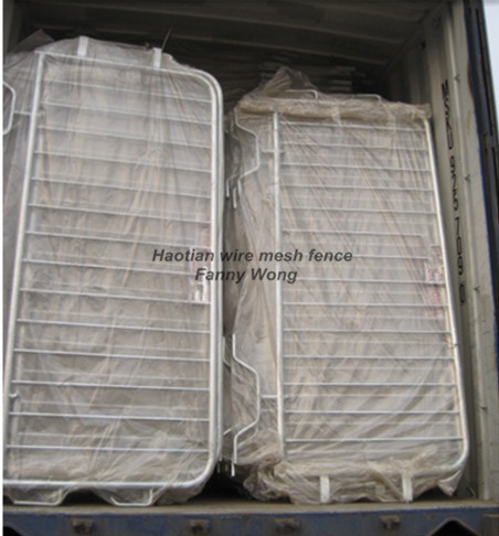 AliababaChinaISO9001HeavydutyGalvanizedsteelcrowdcontrolbarrier