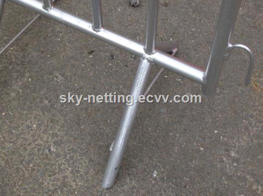 GalvanizedsteelUsedConcertCrowdControlBarriers