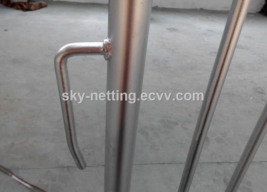 GalvanizedsteelUsedConcertCrowdControlBarriers
