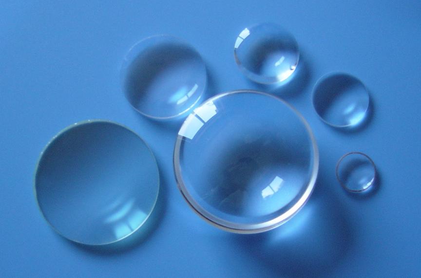 Bi-convex spherical lens