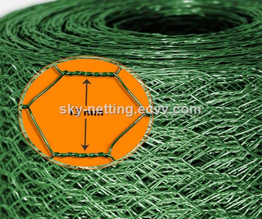 1inchholePVCcoatedchickencoophexagonalwiremesh