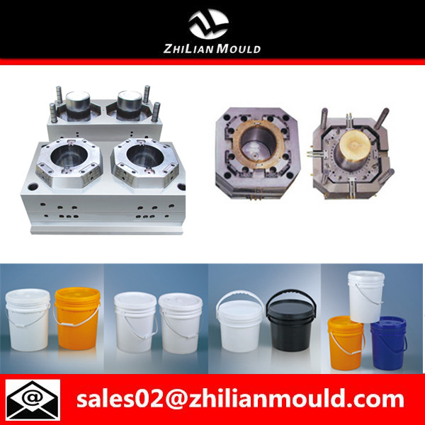 Zhejiang Taizhou customized plastic paint bucket mould maker