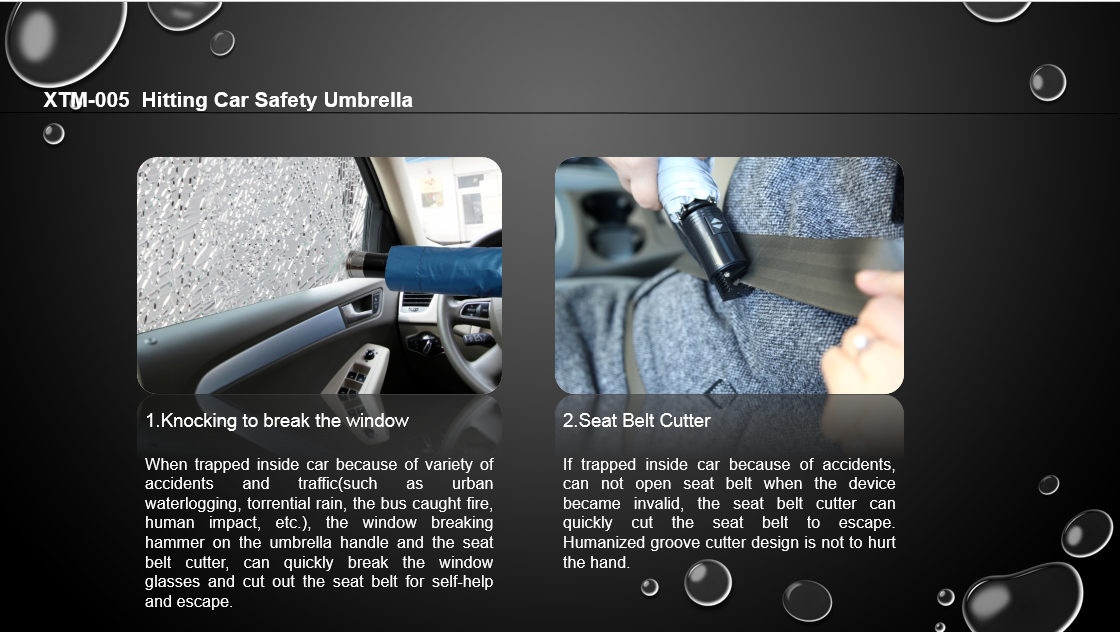 XTM005CarSafetyUmbrellapersonalsecurityselfrescue