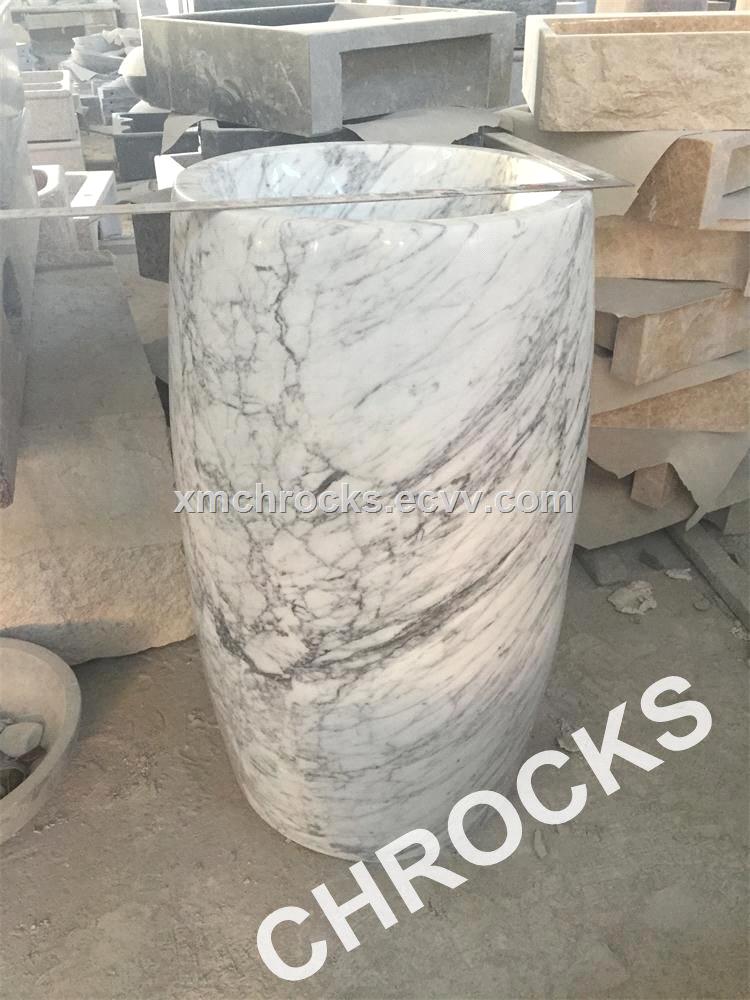 Carrara White Marble Pedestal Sink Purchasing Souring Agent Ecvv Carrara White Marble Pedestal Sink