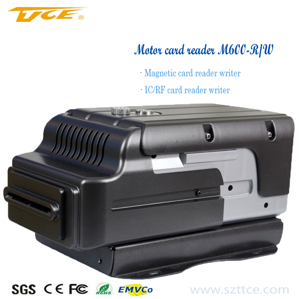 (TTCE-M600-W) EMV desktop or embed magnetic /chip/rfid motor card reader writer