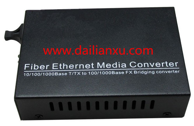 single-mode single-fiber 10/100M/1000M Gigabit Fiber Media Converter(DLX-850GIS)