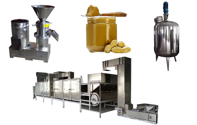 Almond Butter Production LinePeanut Butter Processing Line