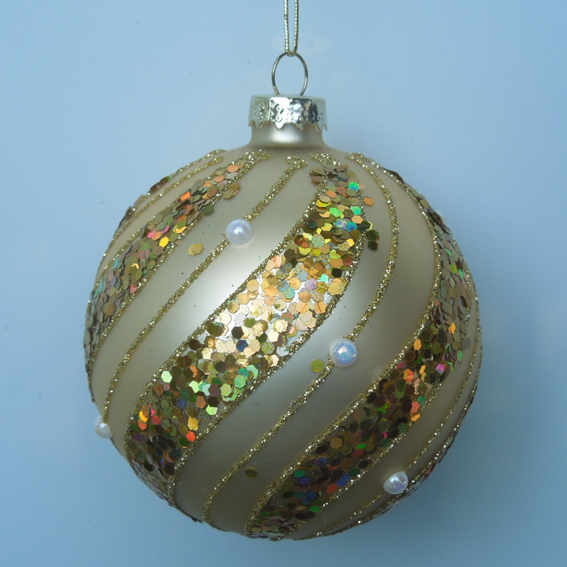 Christmas Day Glass Balls Home Decoration Handmade Painting Glass Globe