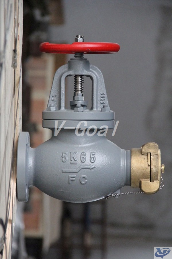 JIS Marine valve Cast Iron Globe Hose valve