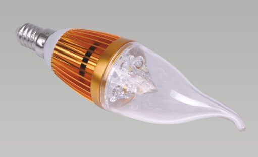 E14E27Lampholder4StylesAluminumEnergySavingLEDBulb