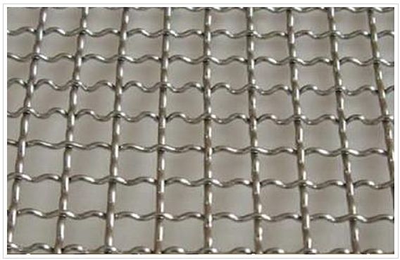low price high quality 8mm opening crimp wire mesh(anping ISO CE)