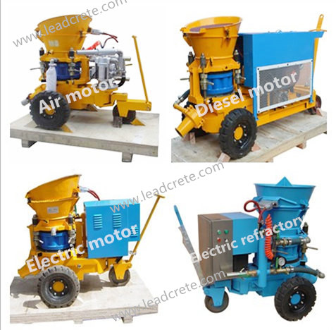 LZ3 dry mix shotcrete machine