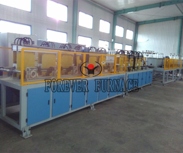 Steel bar heat treatment furnace