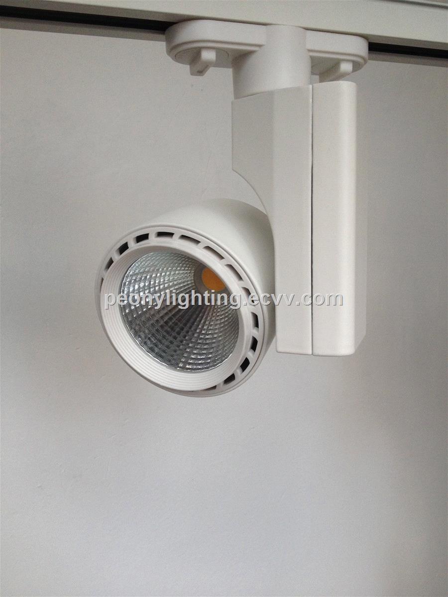 Sharp chip 2pin3pin4pin cob led track light30w dimmable led track light