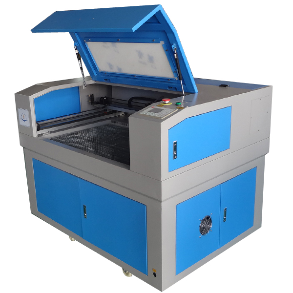 NCE6090 autocad 3D software glass wood crystal laser cutting and engraving machine