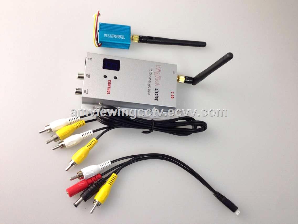 24G4Ch100mWWirelessAudioVideoTransceiverKits
