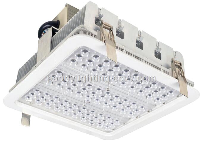 5yearswarrantyIP65Recessedledgasstationcanopylight120wledgasstationlights