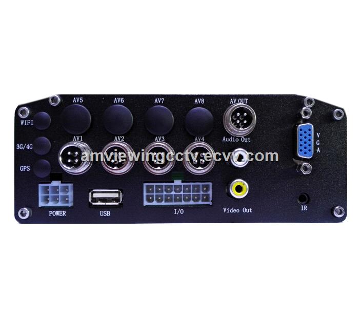 720PAHDDVRforvehicle4channelcardvrsystemsupport4camerascanbeGPSBeidou3G4GWiFi