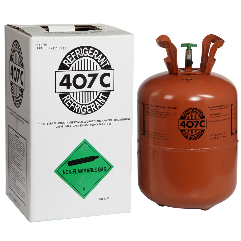 Refrigerant gas R407C R410A R404A