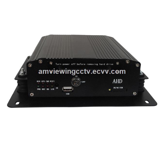 720PAHDDVRforvehicle4channelcardvrsystemsupport4camerascanbeGPSBeidou3G4GWiFi