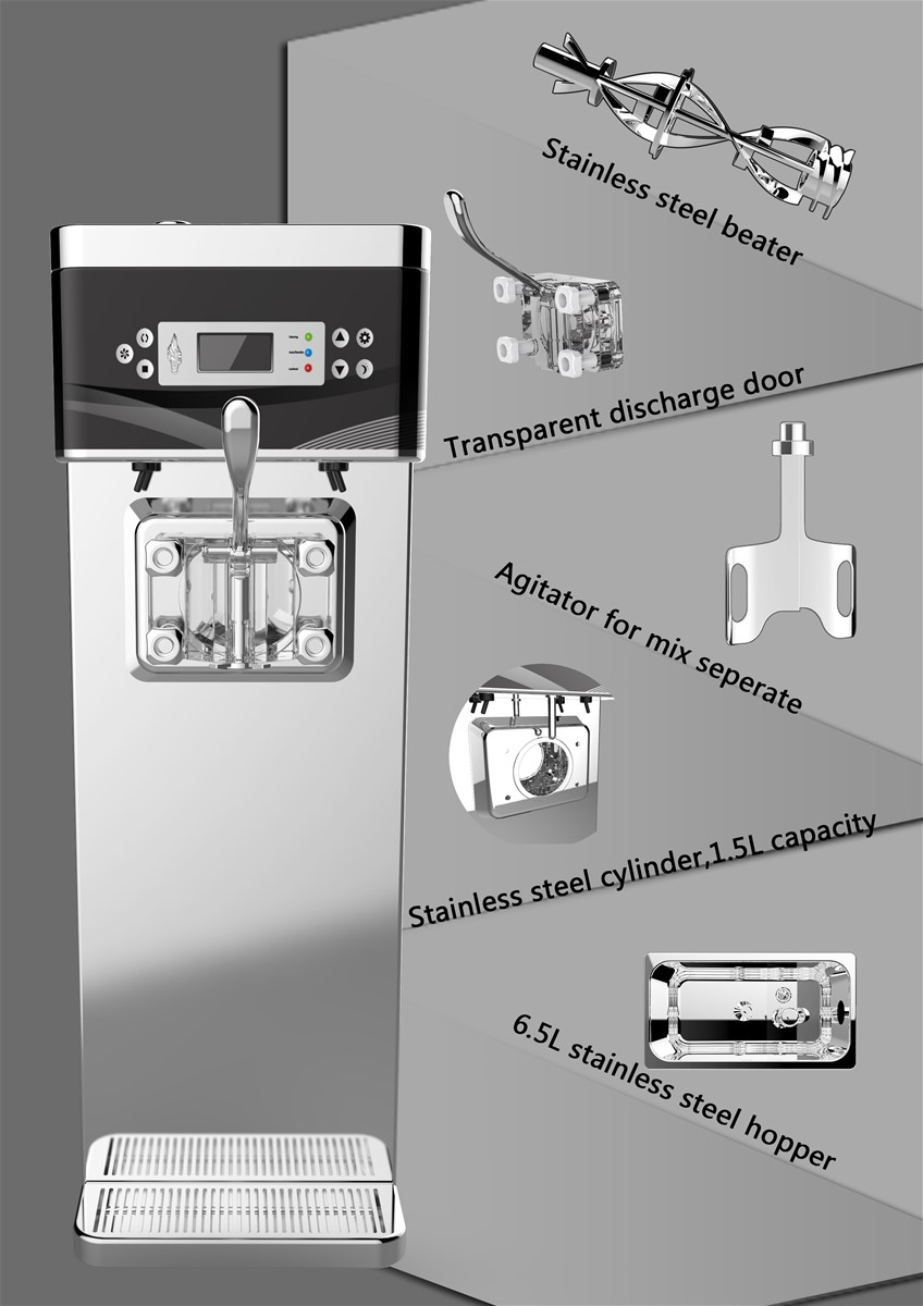 Soft Ice Cream Machine with High Quality and Competitive Price from TAYCOOL