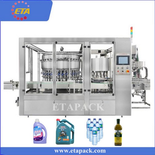 High speed liquid filling capping machine