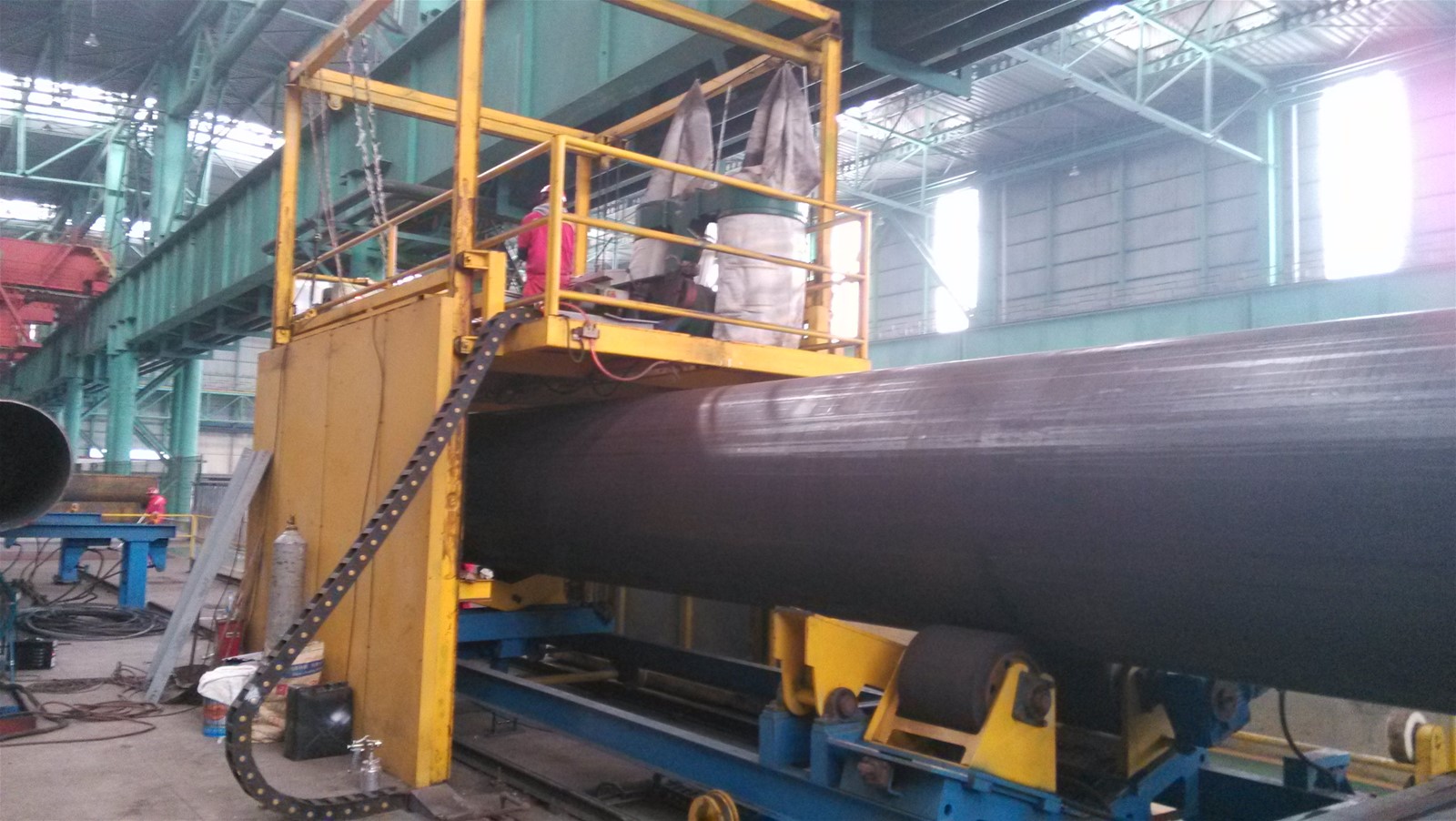 3PE pipe coating line