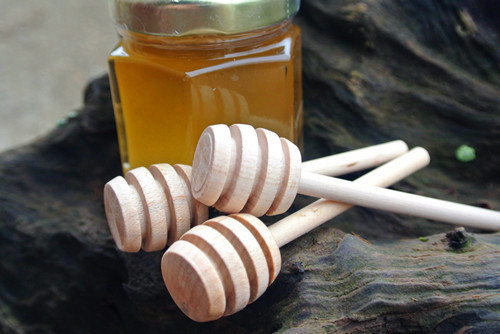 Wholesale Mini Wooden Honey Stick Honey Dipper Party Supply