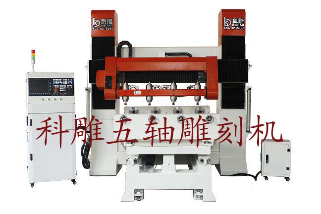 5 axis multi-spindle rotary CNC Router machine