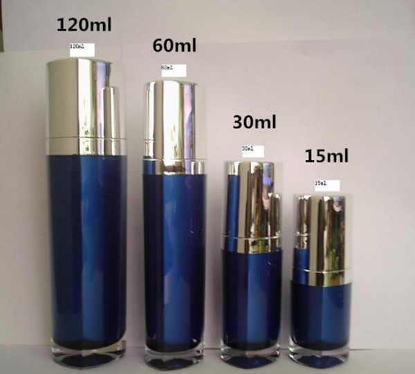 15ML 30ML 60ML 120ML Plstic Cosmetic bottle with Triangle shaped