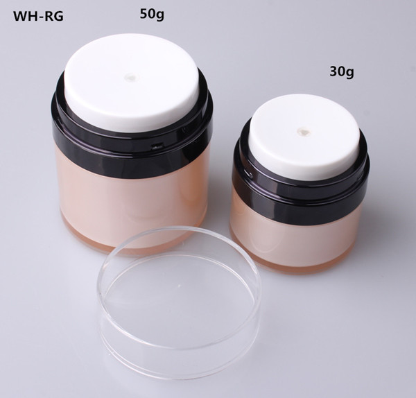 Download 15gm 30gm 50gm Chinese Manufacturer Airless Cosmetic Jar Press Pump Screw Up Cream Jar From China Manufacturer Manufactory Factory And Supplier On Ecvv Com