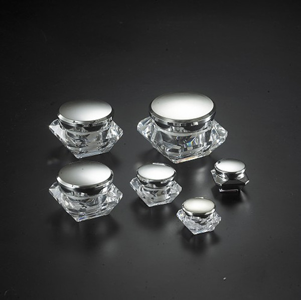 5gr 10gr 15gr 30gr 50gr cosmetic diamond jar