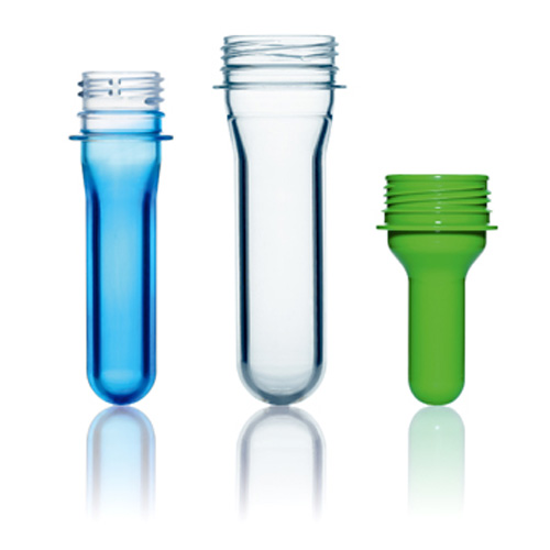Cosmetic bottle preform mould