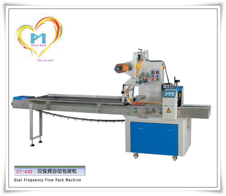 CT-420 Hot brand automatic pillow packing machine for bread