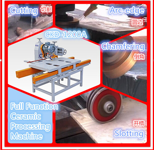 Manual full function ceramic tile cutting polishing machine