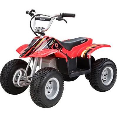 .Razor ATV Electric Dirt Quad 4-Wheel Motor Cycle Off-Road Vehicle Bike (MJ)