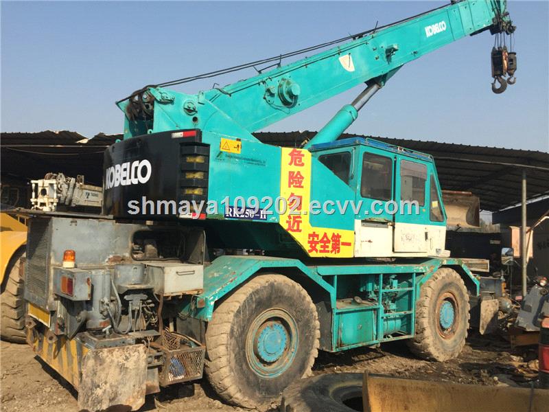 Used kobelco RK250 25 ton Rough Terrain Crane