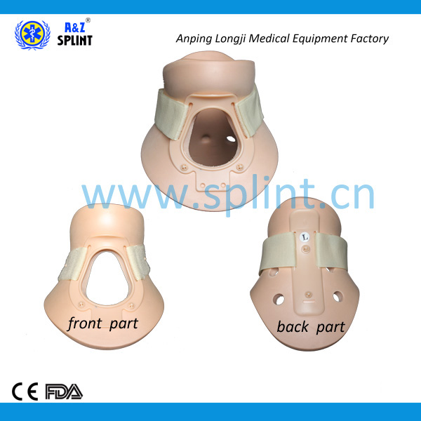 Professional First Responder Use Two Pieces Design SemiRigid Cervical Collar