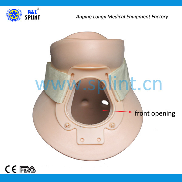 Professional First Responder Use Two Pieces Design SemiRigid Cervical Collar