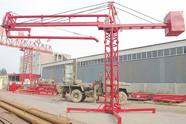Hydraulic Concrete Placing Boom