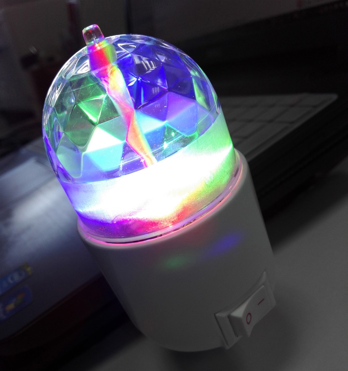 Plastic Led 3D For Kids Children Baby Small USB Plug In Mini Decoration Star Ceiling Night Light