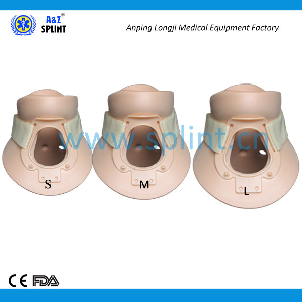 Professional First Responder Use Two Pieces Design SemiRigid Cervical Collar