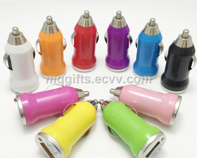 Colorful Mini USB car chargers