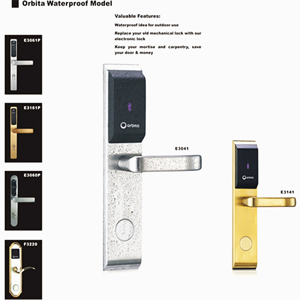 Hotel door lock