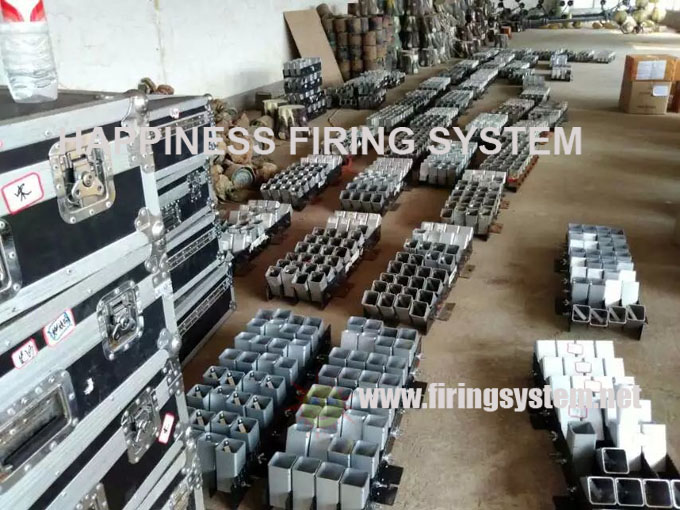 12 inch 32 shots aluminium display rackssingle shot display rackshell rackpyrotechnic display racks48