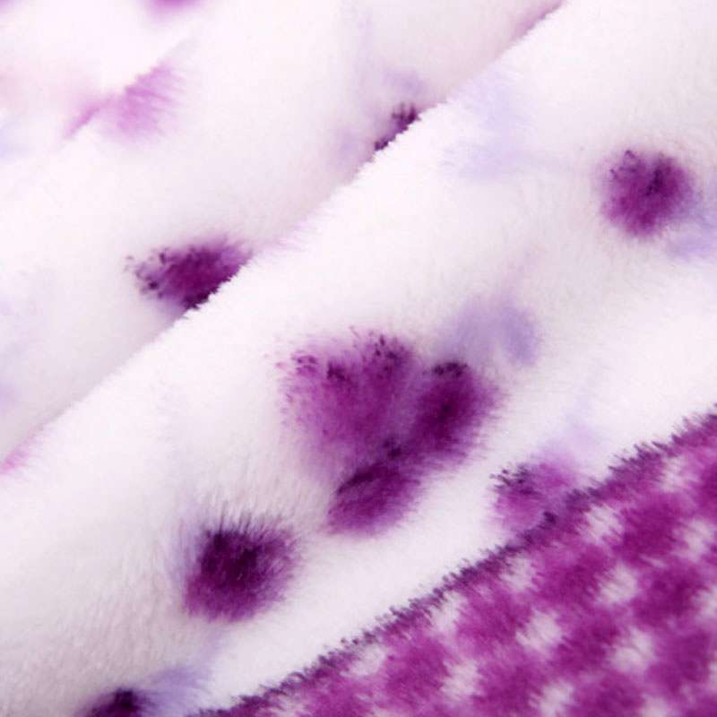 polyester coral fleece blanket