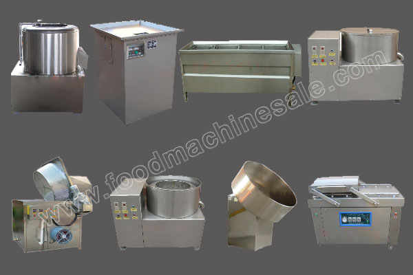 Semiautomatic Potato Chips Production Line for Sale