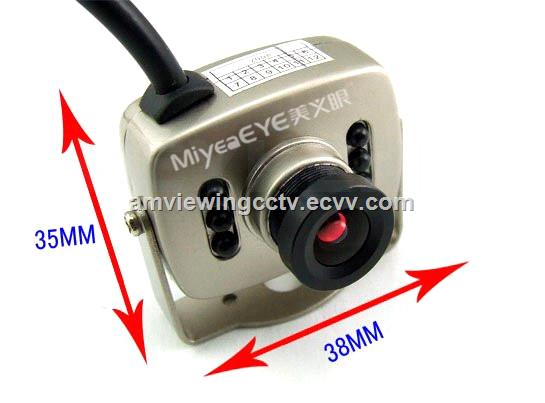 CCTV Color cmos ir mini camera6pcs IR LEDs infrared mini camera bird box